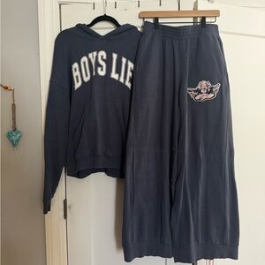Women’s Boys Lie In Too Deep Hoodie and Sweatpants